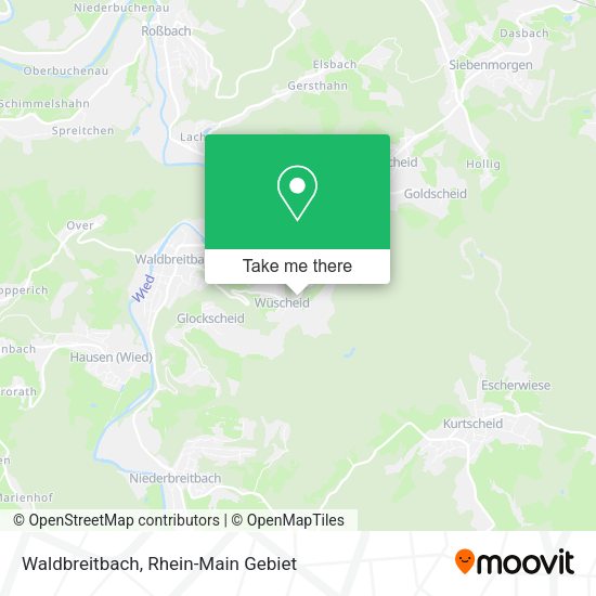 Карта Waldbreitbach