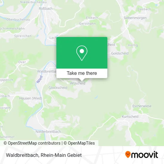 Карта Waldbreitbach