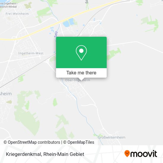 Карта Kriegerdenkmal