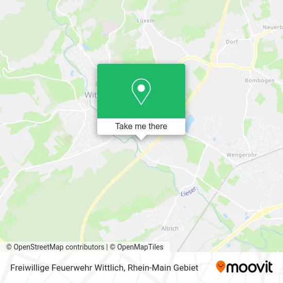 Карта Freiwillige Feuerwehr Wittlich