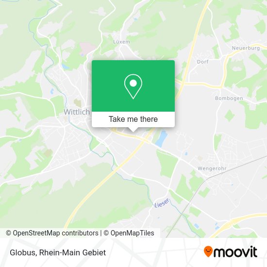 Карта Globus