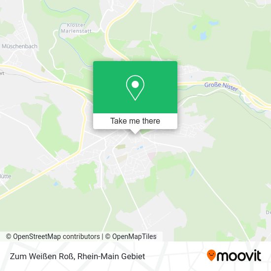 Карта Zum Weißen Roß