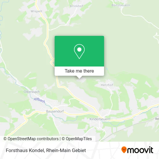Карта Forsthaus Kondel