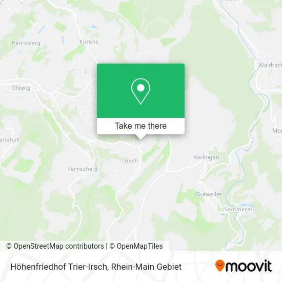 Карта Höhenfriedhof Trier-Irsch