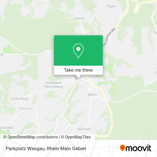 Карта Parkplatz Wasgau