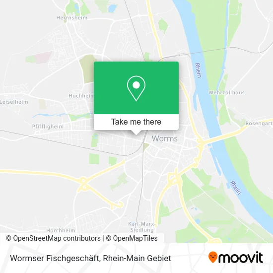 Карта Wormser Fischgeschäft