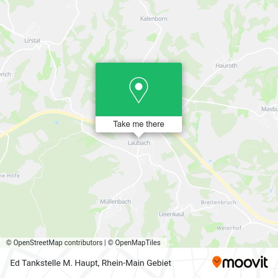 Карта Ed Tankstelle M. Haupt