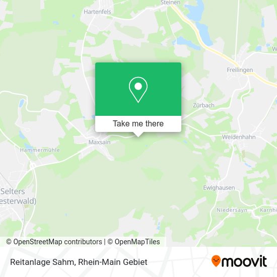 Карта Reitanlage Sahm