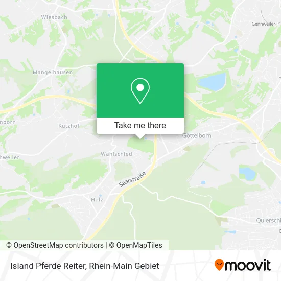 Карта Island Pferde Reiter