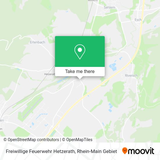 Карта Freiwillige Feuerwehr Hetzerath