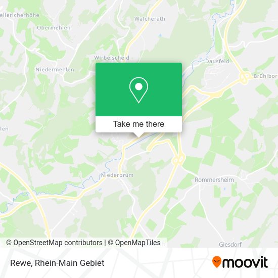 Карта Rewe