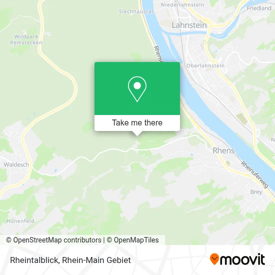 Rheintalblick map