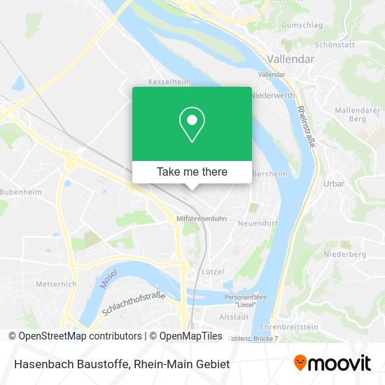 Карта Hasenbach Baustoffe