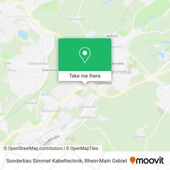 Карта Sonderbau Simmet Kabeltechnik