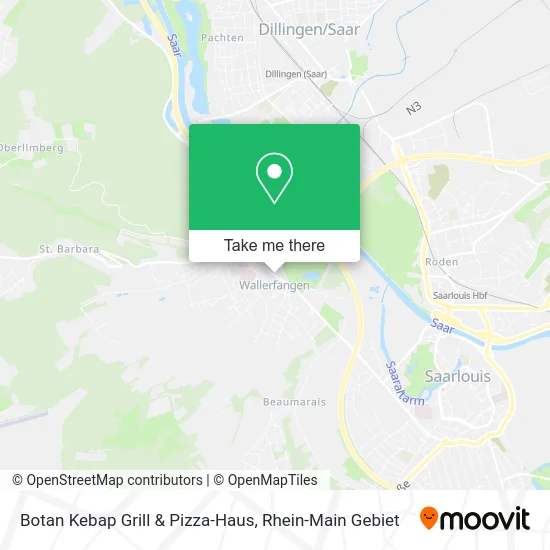 Карта Botan Kebap Grill & Pizza-Haus