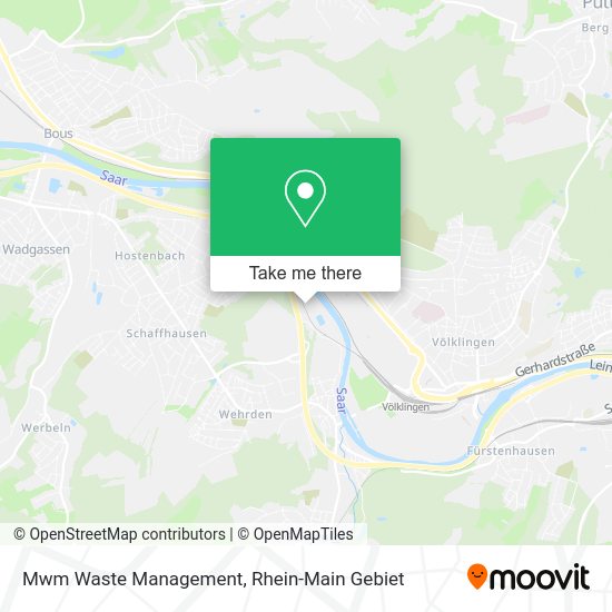 Карта Mwm Waste Management