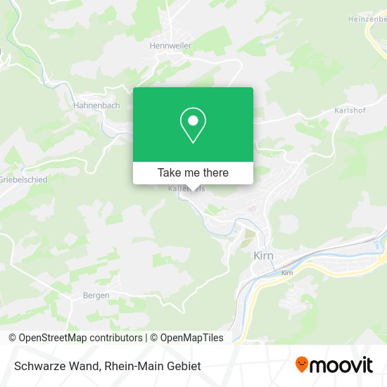 Карта Schwarze Wand