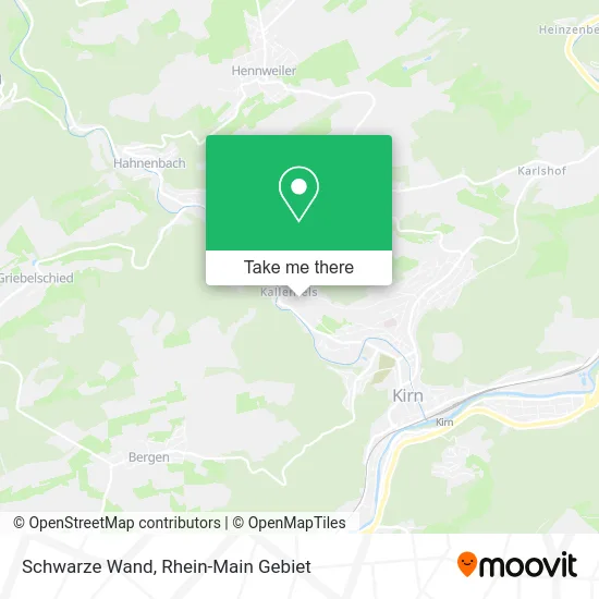Карта Schwarze Wand