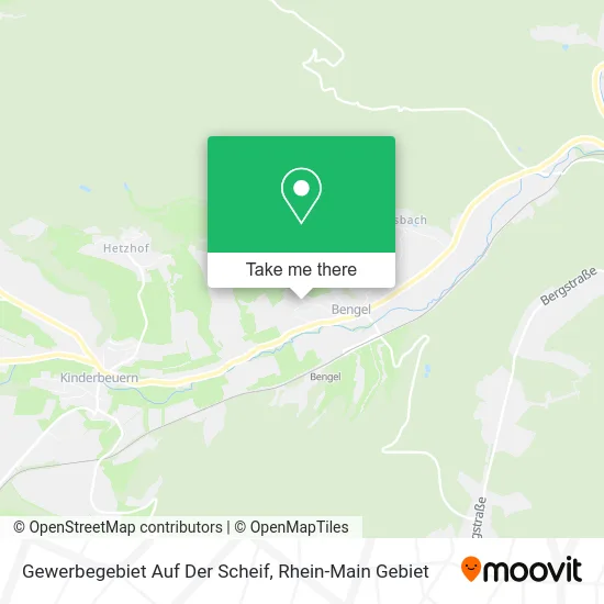 Карта Gewerbegebiet Auf Der Scheif