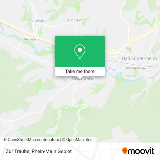 Карта Zur Traube