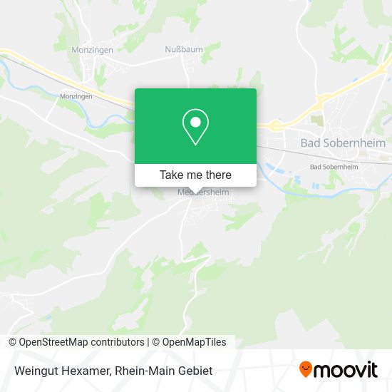 Карта Weingut Hexamer