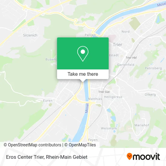 Карта Eros Center Trier