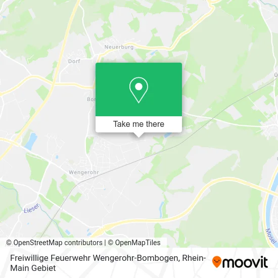 Карта Freiwillige Feuerwehr Wengerohr-Bombogen