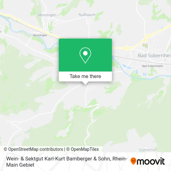 Карта Wein- & Sektgut Karl-Kurt Bamberger & Sohn