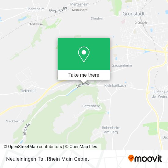 Карта Neuleiningen-Tal