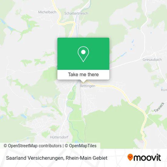 Карта Saarland Versicherungen