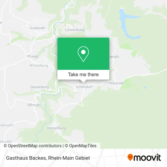 Карта Gasthaus Backes