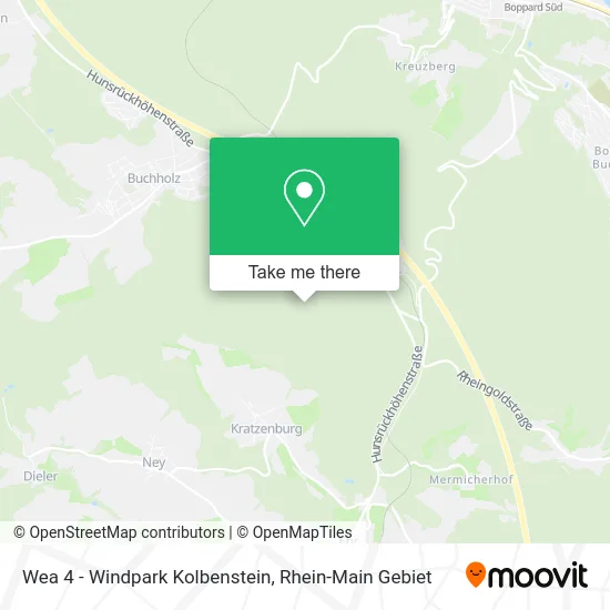 Карта Wea 4 - Windpark Kolbenstein