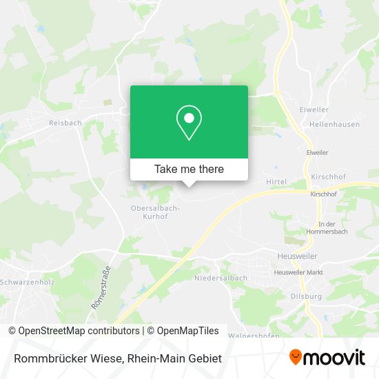 Карта Rommbrücker Wiese