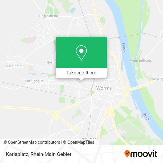 Карта Karlsplatz