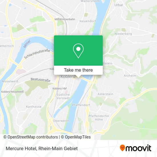 Карта Mercure Hotel