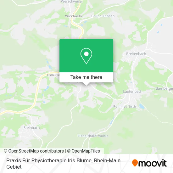 Карта Praxis Für Physiotherapie Iris Blume