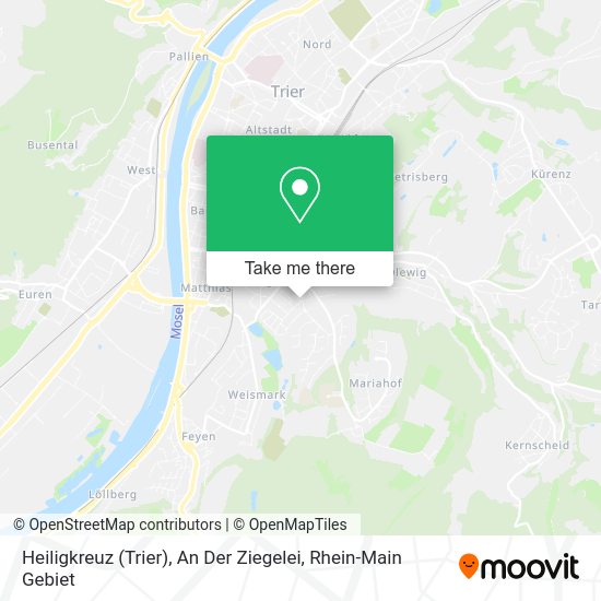 Карта Heiligkreuz (Trier), An Der Ziegelei