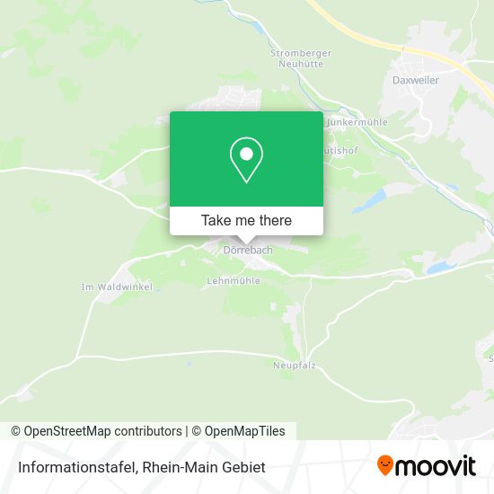 Карта Informationstafel