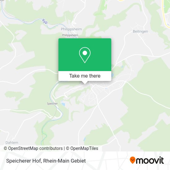 Карта Speicherer Hof