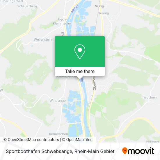 Карта Sportboothafen Schwebsange