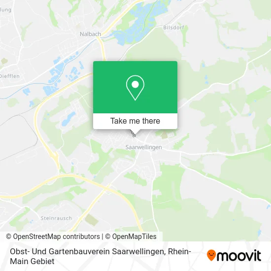 Карта Obst- Und Gartenbauverein Saarwellingen