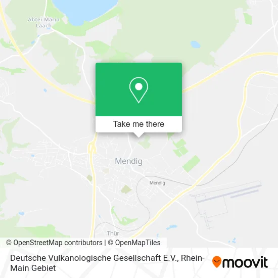Карта Deutsche Vulkanologische Gesellschaft E.V.