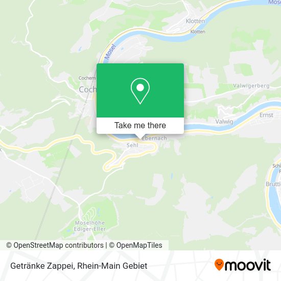 Карта Getränke Zappei