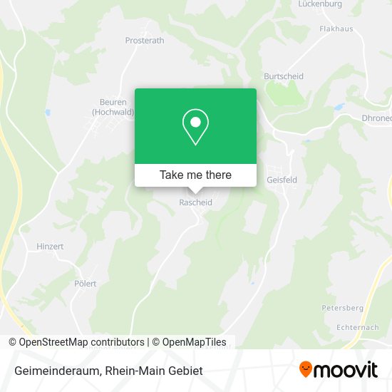 Карта Geimeinderaum