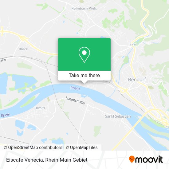 Карта Eiscafe Venecia