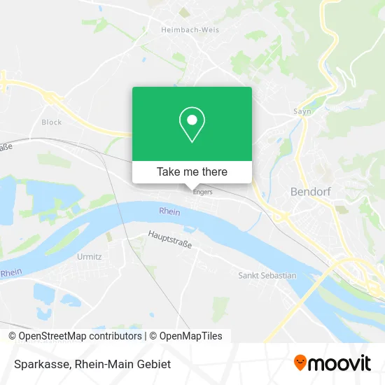 Sparkasse map