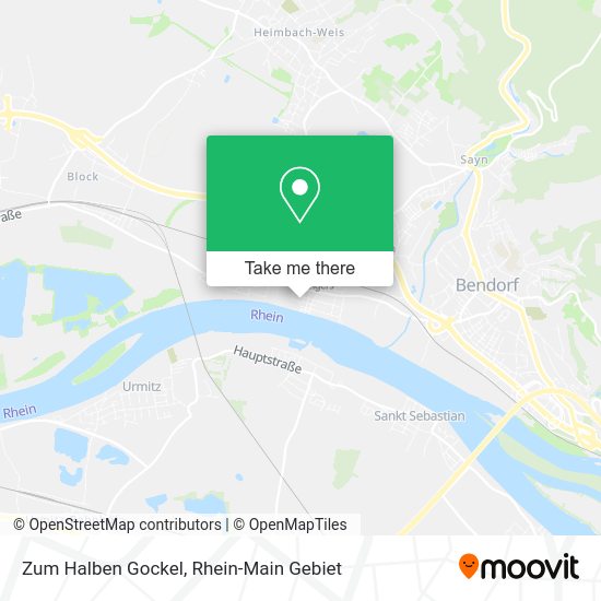 Карта Zum Halben Gockel