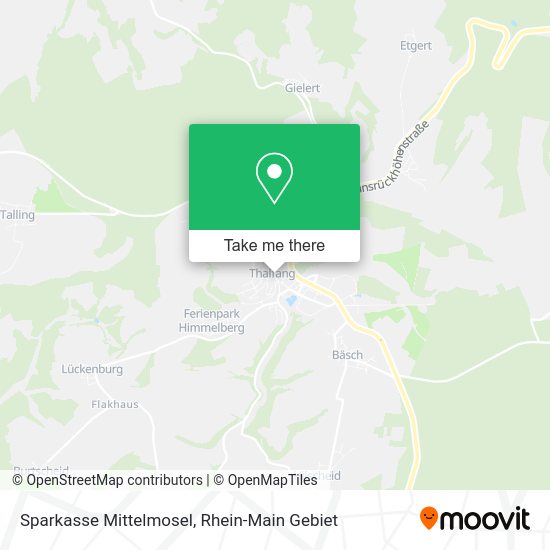 Карта Sparkasse Mittelmosel