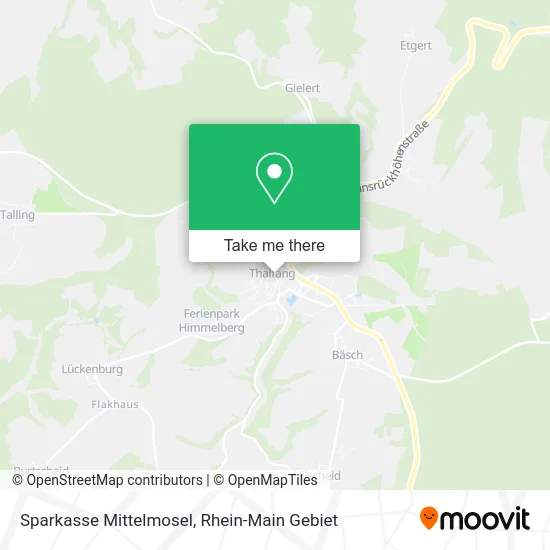 Карта Sparkasse Mittelmosel