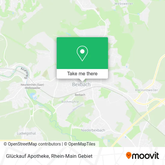 Карта Glückauf Apotheke